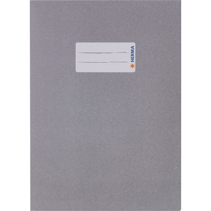 HERMA Protge-cahier, en papier, A5, gris clair