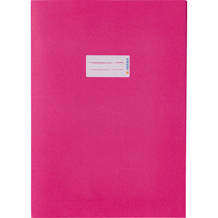 HERMA Protge-cahier, A4, en papier, fuchsia
