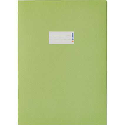 HERMA Protge-cahier, A4, en papier, vert herbe