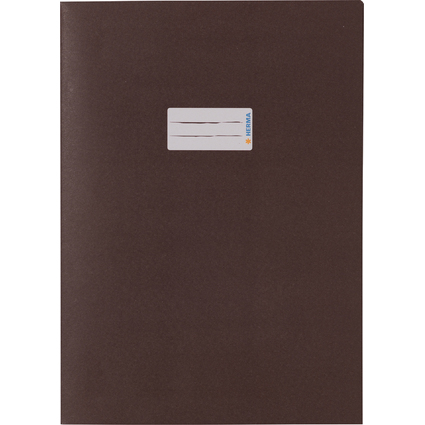 HERMA Protge-cahier, A4, en papier, marron