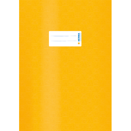 HERMA Protge-cahier, A4, en PP, jaune opaque