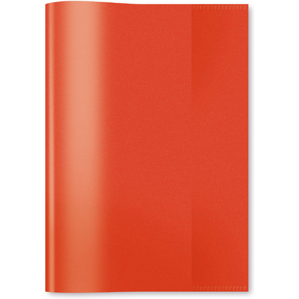 HERMA protge-cahiers, format A5, en PP, rouge transparent