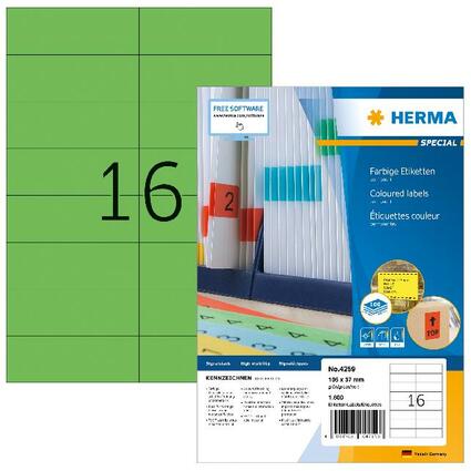 HERMA Etiquette universelle SPECIAL, 105 x 37 mm, vert
