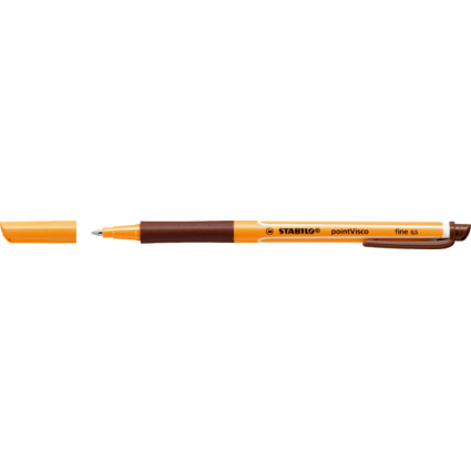 STABILO Stylo  encre gel pointVisco, marron