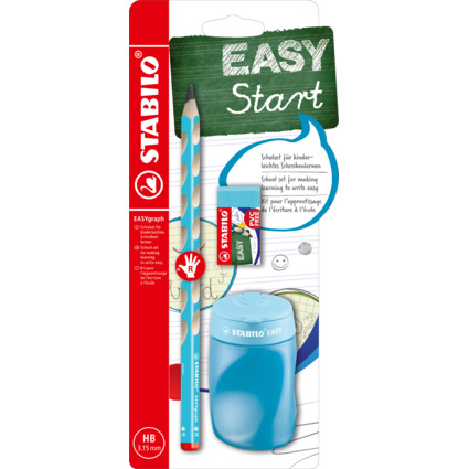 STABILO Kit pour colier EASYgraph, pour droitiers, bleu