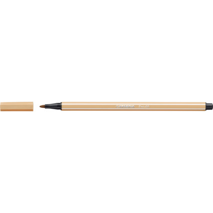 STABILO Stylo feutre Pen 68, ocre clair