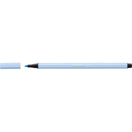 STABILO Stylo feutre Pen 68, bleu de cobalt clair