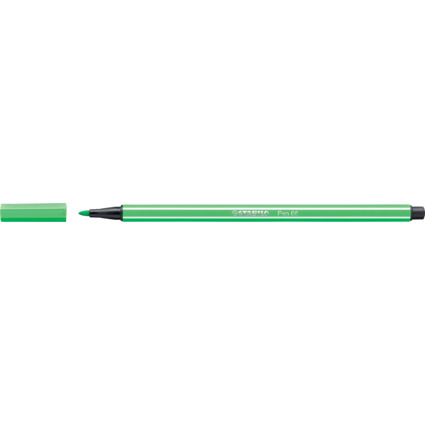 STABILO Stylo feutre Pen 68, vert meraude clair