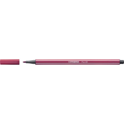 STABILO Stylo feutre Pen 68, pourpre