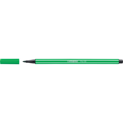STABILO Stylo feutre Pen 68, largeur de trac: 1,0 mm, vert