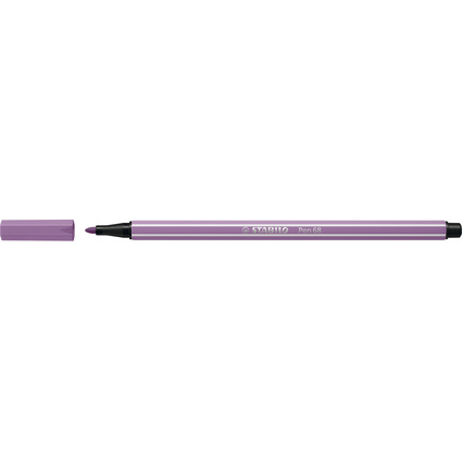 STABILO Stylo feutre Pen 68, mauve glycine