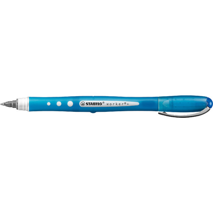 STABILO Stylo roller worker colorful, bleu