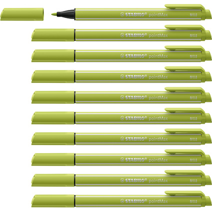 STABILO Stylo-feutre pointMax, citron vert
