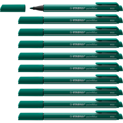 STABILO Stylo-feutre pointMax, vert pin