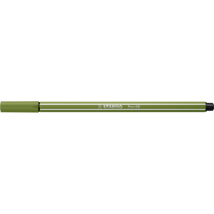 STABILO Stylo feutre Pen 68, vert mousse