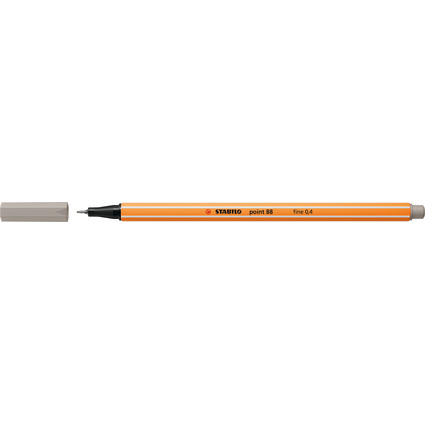 STABILO Feutre  pointe fine point 88, gris perle