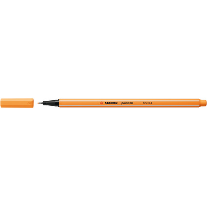 STABILO Feutre  pointe fine point 88, orange papaye