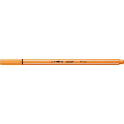 STABILO Feutre  pointe fine point 88, orange papaye