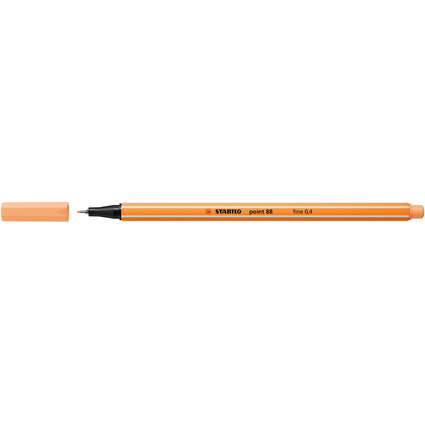 STABILO Feutre  pointe fine point 88, orange clair