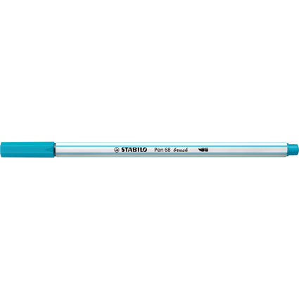 STABILO Feutre pinceau Pen 68 brush, bleu clair