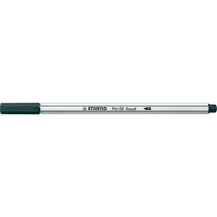 STABILO Feutre pinceau Pen 68 brush, vert sapin