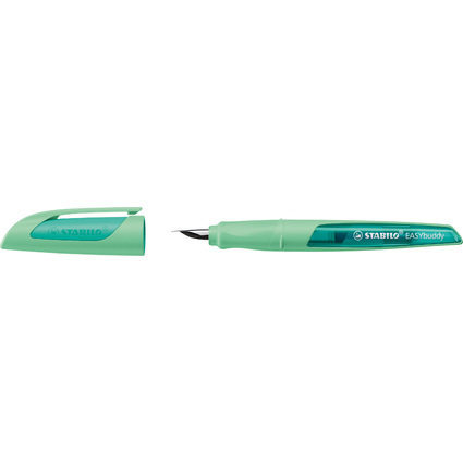 STABILO Stylo plume EASYbuddy L, gauchers, vert menthe