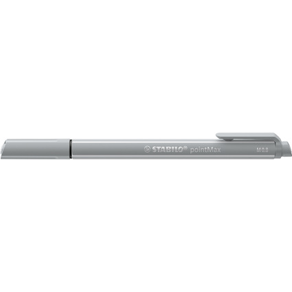 STABILO Stylo-feutre pointMax, gris clair