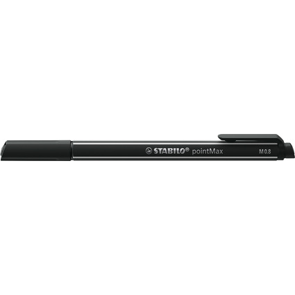 STABILO Stylo-feutre pointMax, noir