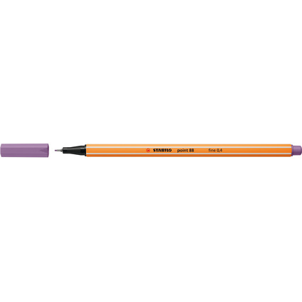 STABILO Feutre  pointe fine point 88, mauve glycine