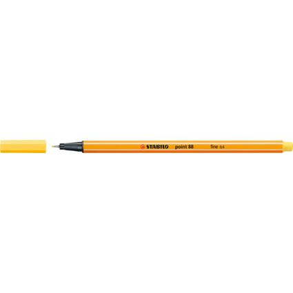 STABILO Feutre  pointe fine point 88, jaune