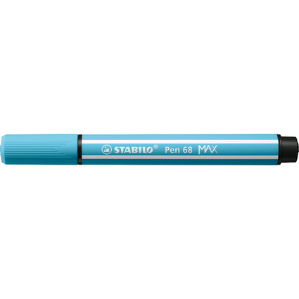 STABILO Feutre Pen 68 MAX, bleu azur