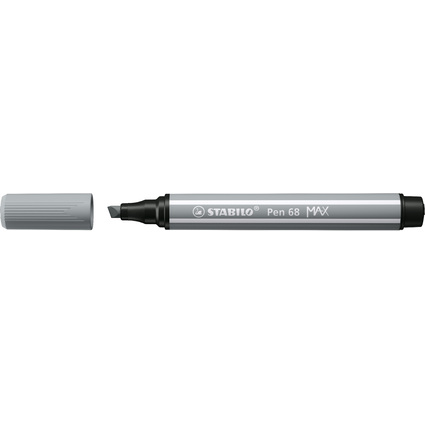 STABILO Feutre Pen 68 MAX, gris moyen