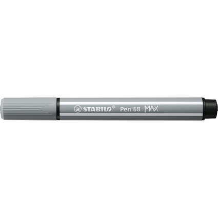 STABILO Feutre Pen 68 MAX, gris moyen