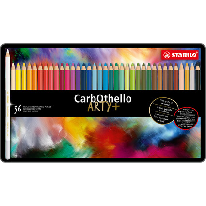 STABILO Crayon pastel CarbOthello ARTY+, tui de 36