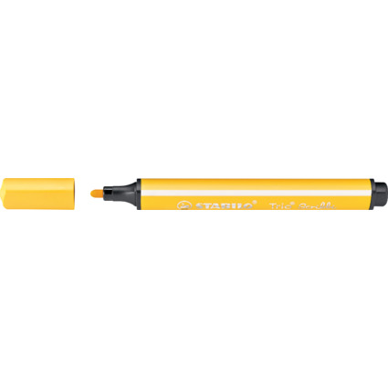 STABILO Stylo feutre Trio Scribbi, jaune