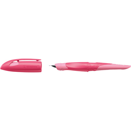 STABILO Stylo plume EASYbirdy 3D Wildlife R, rose, A