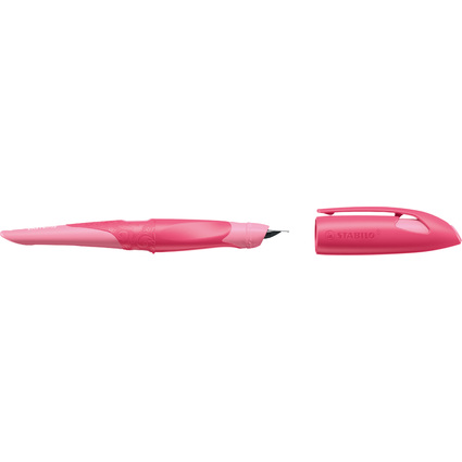 STABILO Stylo plume EASYbirdy 3D Wildlife L, rose, A