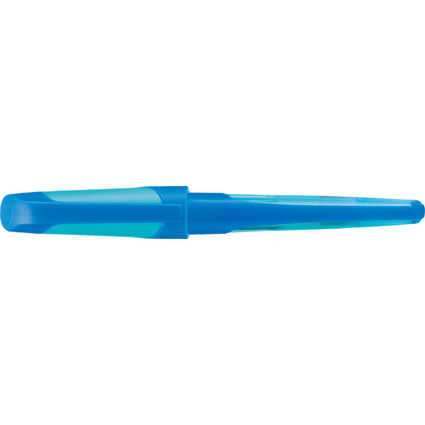 STABILO Stylo plume EASYbuddy L, gauchers, bleu