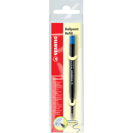 STABILO Recharge pour stylo  bille, bleu