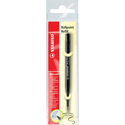 STABILO Recharge pour stylo  bille, noir
