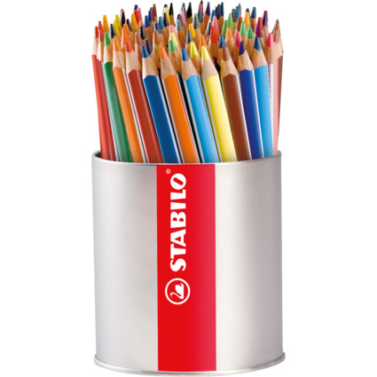 STABILO Crayon de couleur triangulaire Trio, corps large