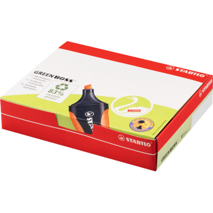 STABILO Surligneur GREEN BOSS, jaune
