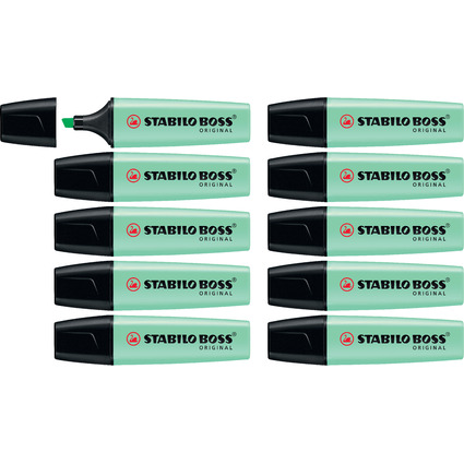 STABILO Surligneur BOSS ORIGINAL Pastel, vert pastel