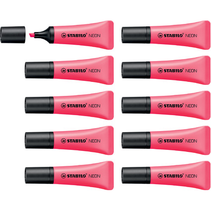 STABILO Surligneur NEON, rose