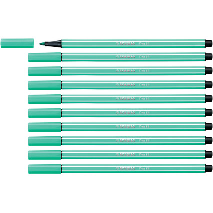 STABILO Stylo feutre Pen 68, vert de glace