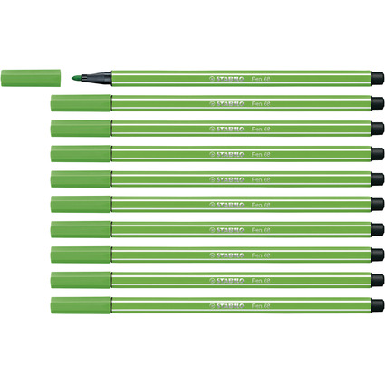 STABILO Stylo feutre Pen 68, vert clair