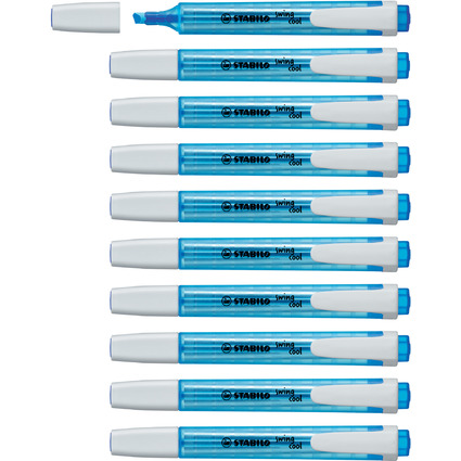STABILO Surligneur swing cool, bleu