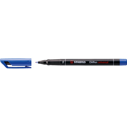 STABILO Feutre pour films OHPen universal, permanent, bleu