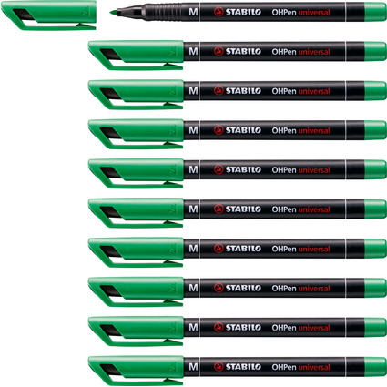 STABILO Feutre pour films OHPen universal, permanent, vert