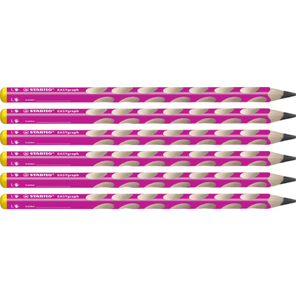 STABILO Crayon d'apprentissage EASYgraph, rose